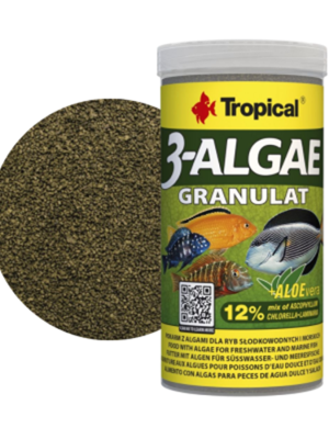 غذای گرانولی  3ALGAE GRANULAT تروپیکال 250ml-110gr