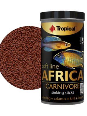 غذای Soft Line Africa Carnivore Size S تروپیکال 250ml/150gr