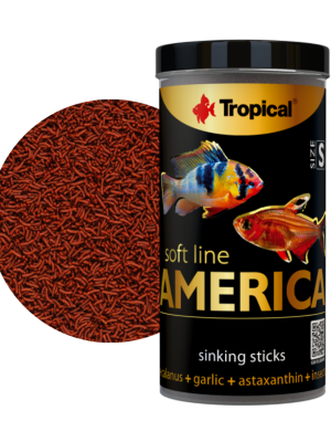 غذای Soft Line America Size S تروپیکال 100ml /56gr