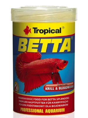 غذای پولکی BETTA تروپیکال مخصوص ماهی فایتر 15gr