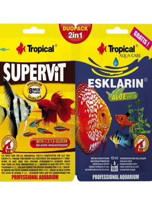 پک  میکس Duopack 2in1 SuperVit 12gr+Esklarin 10ml تروپیکال
