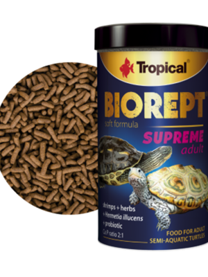 غذای لاکپشت های بالغ Biorept Supreme adult تروپیکال 250ml/70gr