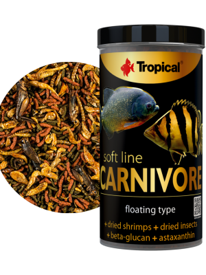 غذای ماهیان گوشتخوار Soft Line Carnivore تروپیکال