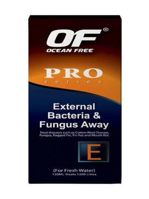 محلول ضد باکتری خارجی و قارچ اوشن فری External Bacteria & Fungus Away Pro-E