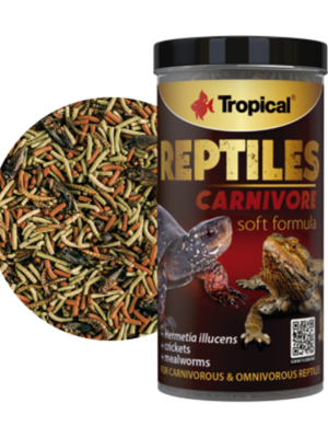 غذای خزندگان گوشت خوار Soft Line Reptiles Carnivore تروپیکال