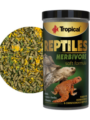 غذای خزندگان گیاه خوار Soft Line Reptiles Herbivore تروپیکال