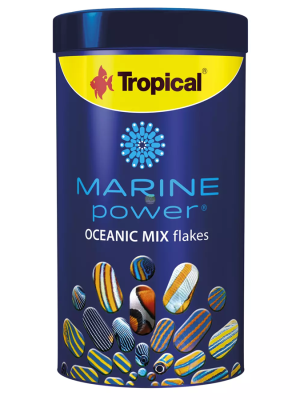 غذای پولکی Marine Power Oceanic Mix تروپیکال 250ml/50gr